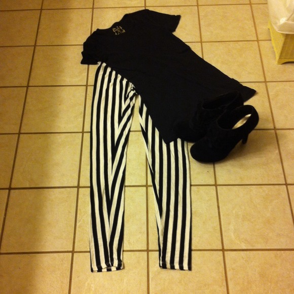 Striped Leggings