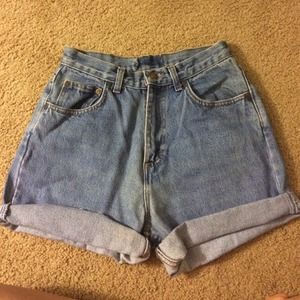 Thrifted High Waisted Shorts