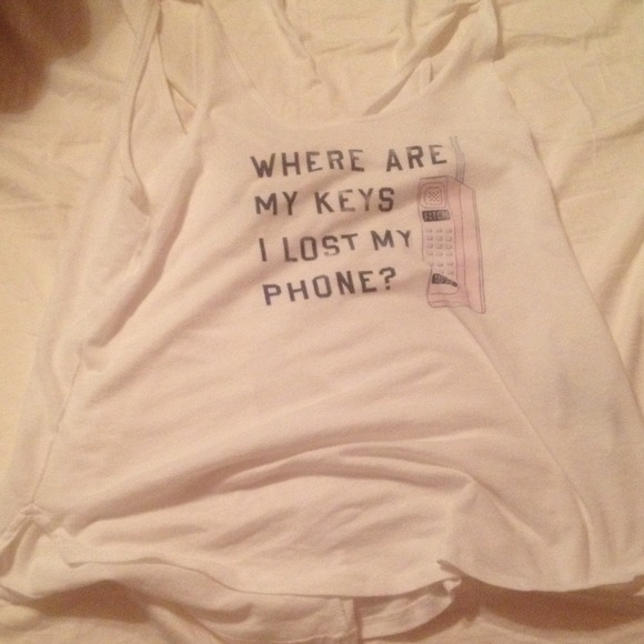 Where are my keys I lost my phone? Tank