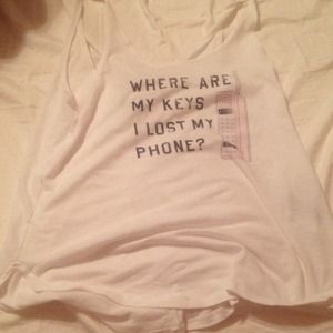 Where are my keys I lost my phone? Tank