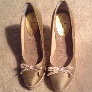 SOLD!! Kate Spade espadrilles