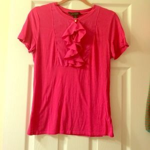 Ralph Lauren hot pink shirt