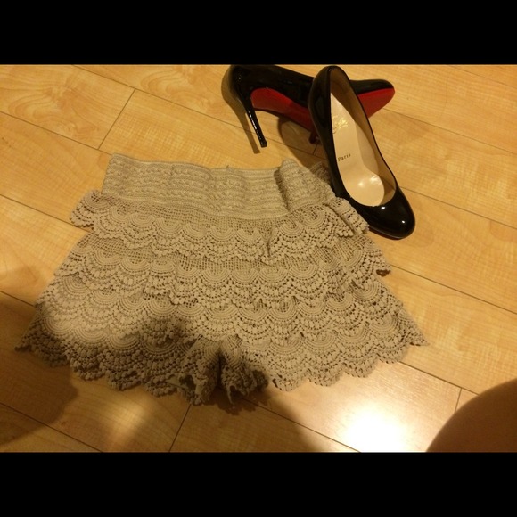 crochet shorts