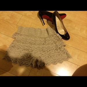 crochet shorts