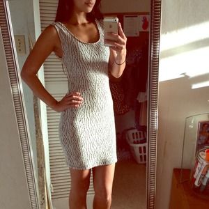 Charlotte Russe dress & earrings bundle