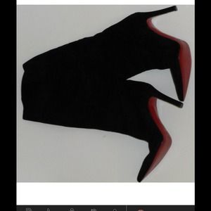 Suede Christian Louboutin Boots