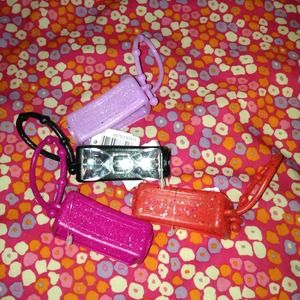 4 Hand sanitizer holders from bath and body works