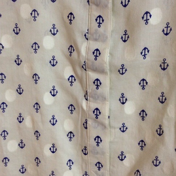 BUNDLED! 💚 j. crew // anchor jacquard dot popover - Picture 3 of 3