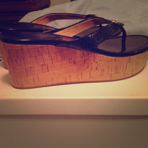 Coach wedges