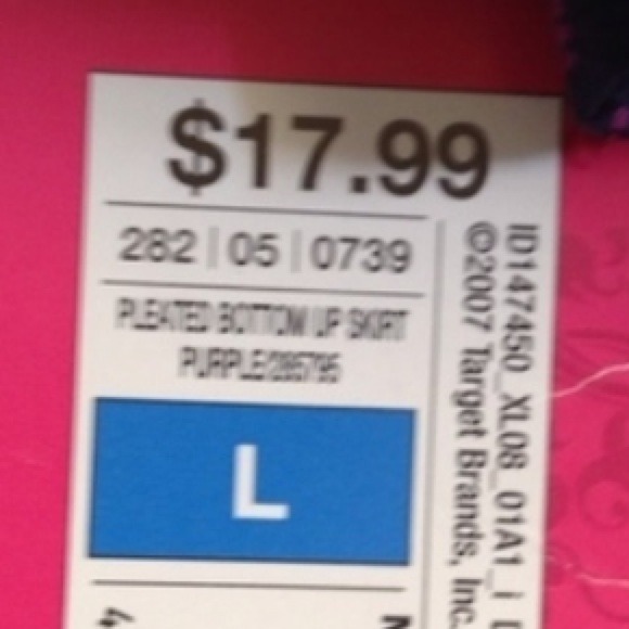 Pink and purple skirts from target.