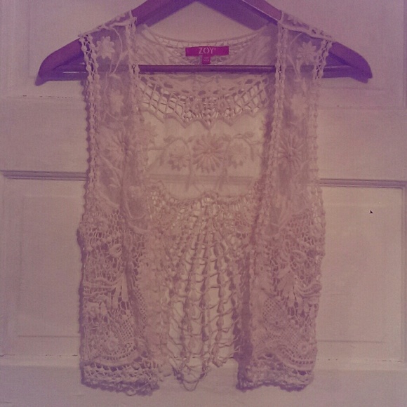 Crocheted vest