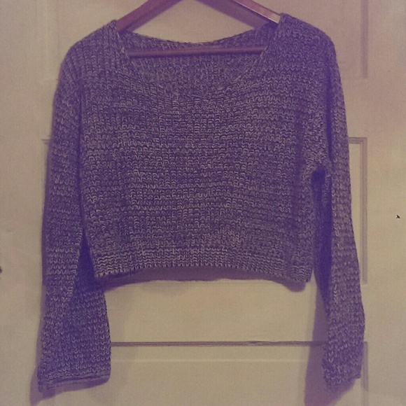 Gray knitted sweater - Picture 1 of 1