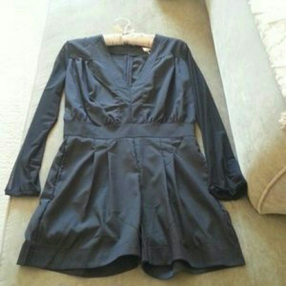 BUNDLED! ♡SALE♡ Black Chiffon Romper Playsuit - Picture 3 of 4