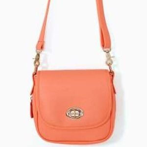 Nasty Gal Electric Flash Bag - Coral