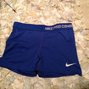 Nike pro combat spandex shorts