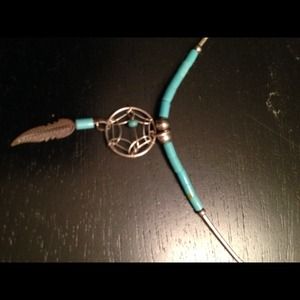 Dream catcher necklace