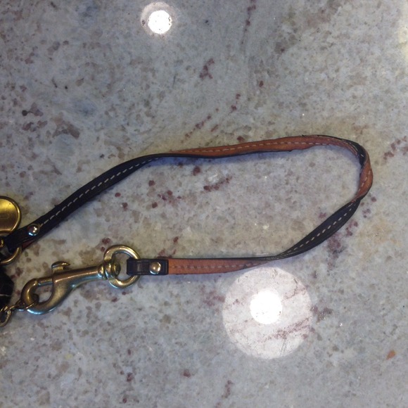 SOLD Coach Brown Wristlet - Picture 4 of 4