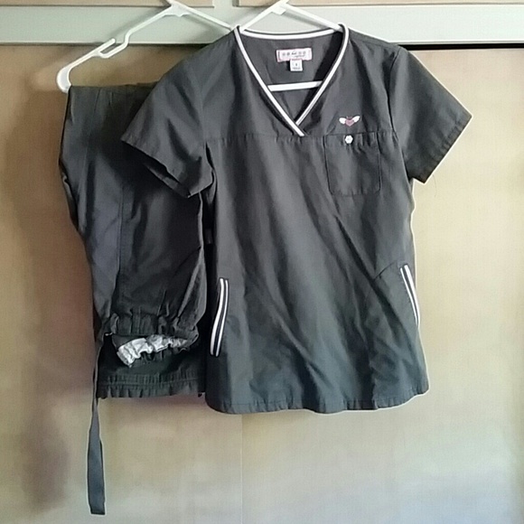 Koi gray scrubs