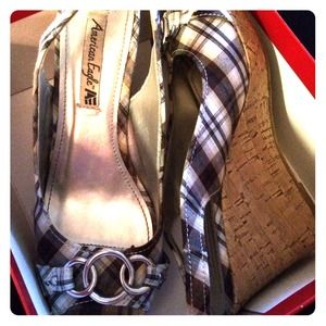 American Eagle Wedges size 8.5 $30 obo worn once