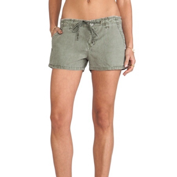 Sanctuary Linen Surf Short in Cactus