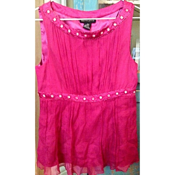 Flowy Fuchsia Top