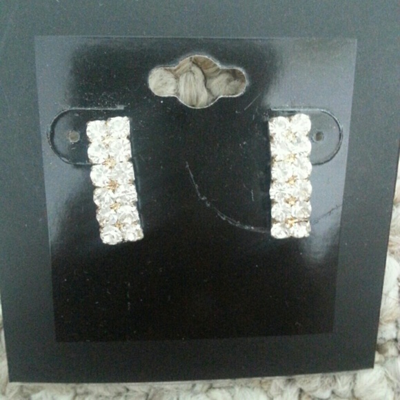 Rhinestone earrings