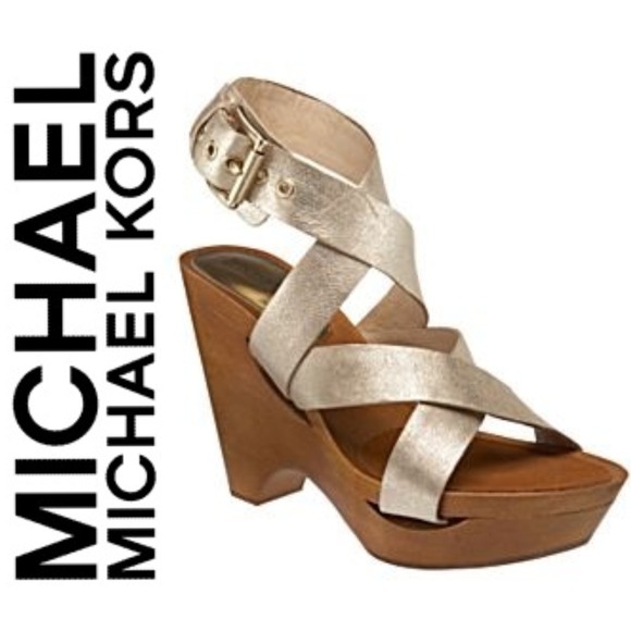 Stunning Silver Sycamore Wedge Sandal