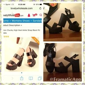 Platform sandals
