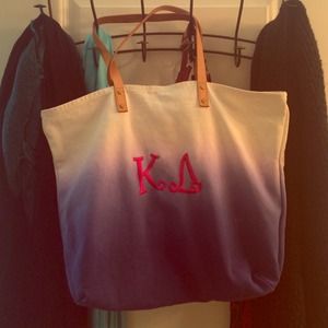 Kappa delta ombré bag
