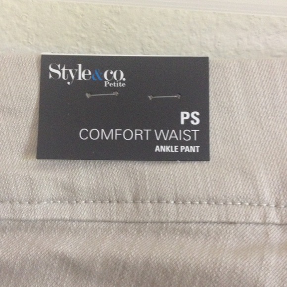 Style And Co Petite Ankle Pant - Picture 4 of 4