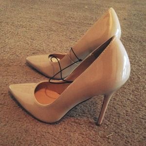 Forever 21 Shoes - Nude Pointy Stilettos Forever 21 Shoes - Nude Pointy Stilettos