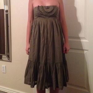Gap strapless dress