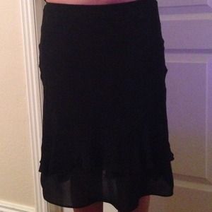Express black skirt