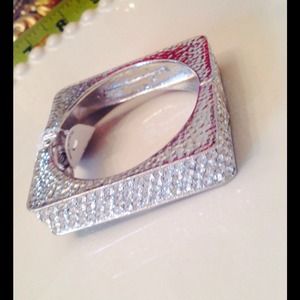 Gorgeous Sophia square diamond bracelet