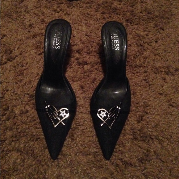 Guess backless high heels