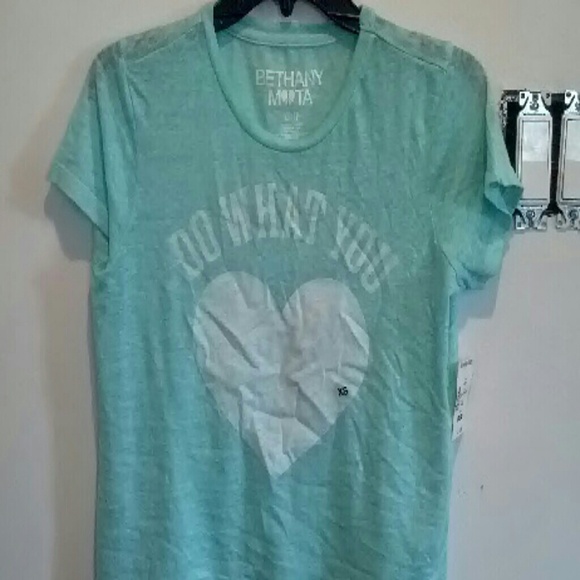 Bethany Mota tshirts (owl and heart)