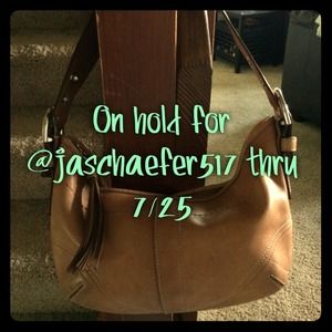 Coach tan leather Soho shoulder bag #K05S-8A01