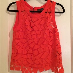 ASTR Sleeveless Cutout Tank