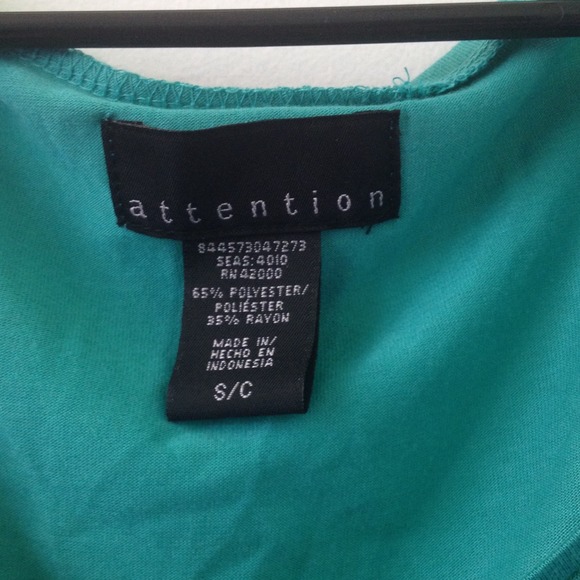 SOLD locally. Light green/blue tank - Picture 2 of 4