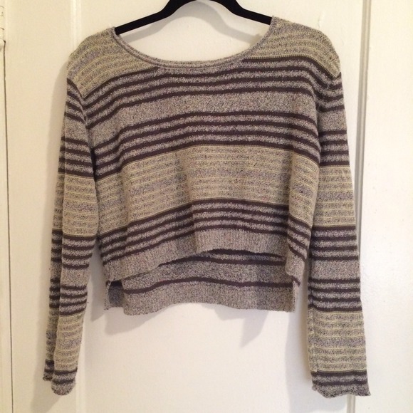 Cozy crop top sweater from Urban Outfitters