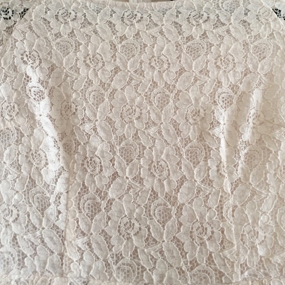 🚫Sold in bundle! 🚫White lace dress! - Picture 2 of 2