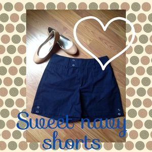 Navy blue shorts