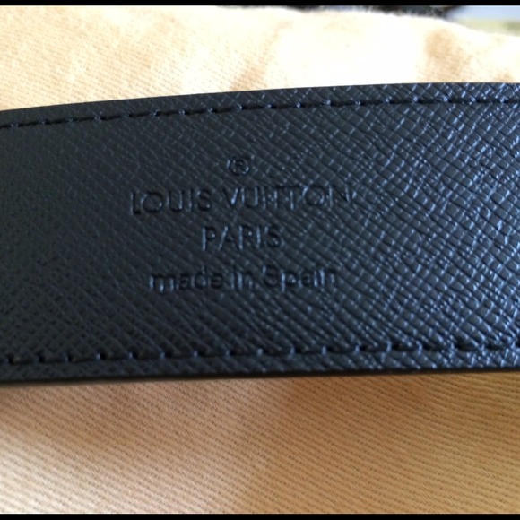 LV Inventeur Damier Graphite Reversible belt - Picture 3 of 4