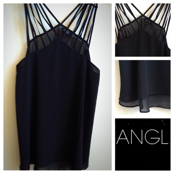 ANGL Tops - Cute sheer top
