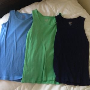 justice basic tank tops