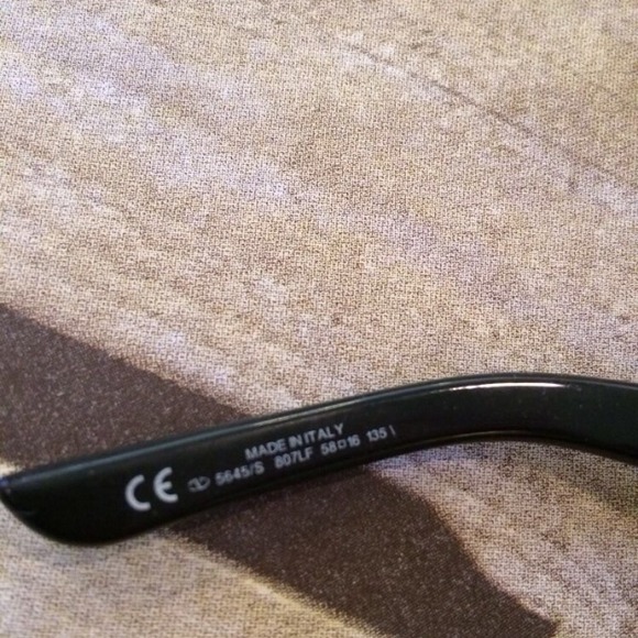 Auth Valentino black cat eye sunglasses main image 4