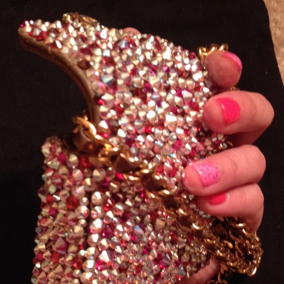 Authentic Chanel Super Mini Crystal Flap Bag. RARE - Picture 3 of 4