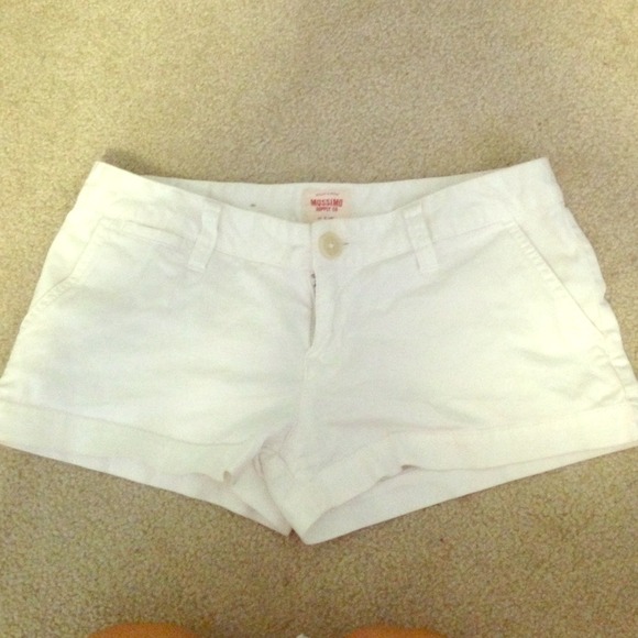 White Shorts