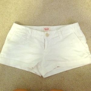 White Shorts