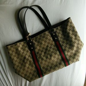 Authentic gucci small tote